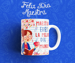 Plantillas Para Tazas Feliz día Profesora - Maestra - tienda online