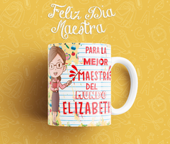 Plantillas Para Tazas Feliz día Profesora - Maestra - comprar online