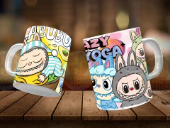 Plantillas Tazas Labubu en internet