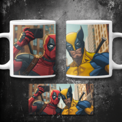 Plantillas Tazas Deadpool + Wolverine - comprar online