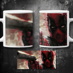 Imagen de Plantillas Tazas Deadpool + Wolverine