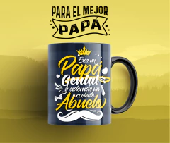 Imagen de Plantillas Para Tazas Día Del Padre "El mejor papá" 2