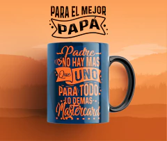 Plantillas Para Tazas Día Del Padre "El mejor papá" 2 - PlantillasyVectores