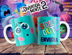Plantillas Sublimación Tazas Intensamente 2 Vol.9 - PlantillasyVectores