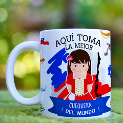 Plantillas Para Tazas Aquí Toma Cuequero /a