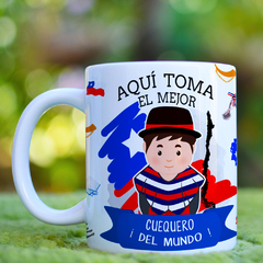 Plantillas Para Tazas Aquí Toma Cuequero /a - comprar online