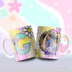 Plantillas Sublimación Tazas - Alfabeto Día De La Madre 4
