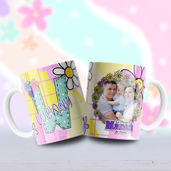 Plantillas Sublimación Tazas - Alfabeto Día De La Madre 4 - tienda online