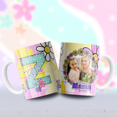 Plantillas Sublimación Tazas - Alfabeto Día De La Madre 4 - comprar online