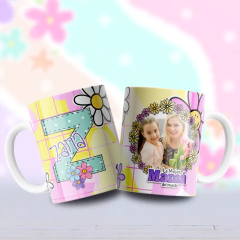 Plantillas Sublimación Tazas - Alfabeto Día De La Madre 4 - comprar online