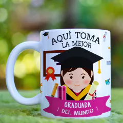 Plantillas Sublimación Tazas Aquí Toma Graduado en internet
