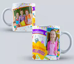 Plantillas Sublimación Tazas Graduación Primaria / Kinder - comprar online