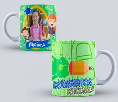 Imagen de Plantillas Sublimación Tazas Graduación Primaria / Kinder