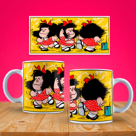 Plantillas Tazas Mafalda N°2 - comprar online