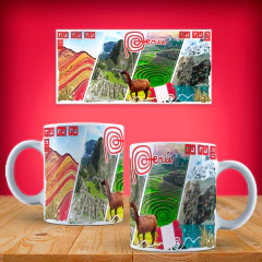 Plantillas Tazas Turismo Perú en internet