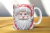 Plantillas Tazas Navidad Santa 3D - PlantillasyVectores