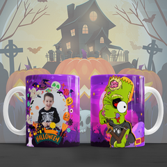 Plantillas Sublimación Tazas - Simpsons Halloween V1 - tienda online