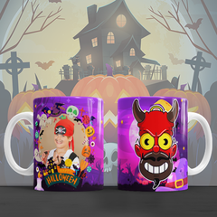 Imagen de Plantillas Sublimación Tazas - Simpsons Halloween V1