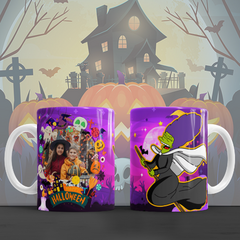 Plantillas Sublimación Tazas - Simpsons Halloween V1