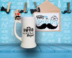 Plantillas Sublimación Shoperos Día del Padre Mod.2 - tienda online