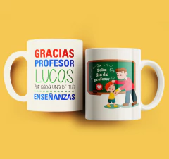 Imagen de Plantillas Para Tazas "Feliz día del Maestro"