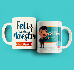 Plantillas Para Tazas "Feliz día del Maestro" - comprar online