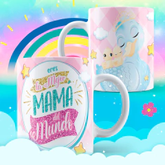 Plantillas Tazas Día De La Madre Vol.17 - comprar online