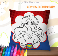 Plantillas Cojines Infantiles P/ Pintar V1 - comprar online