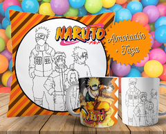 Plantillas Cojines + Tazas Infantiles P/ Pintar V2 - PlantillasyVectores