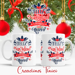 Plantillas Tazas Navidad 2025