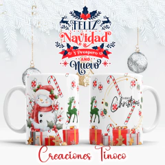 Plantillas Tazas Navidad 2025 - tienda online
