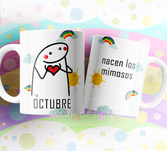 Plantillas Para Tazas Flork Meses del Año - tienda online