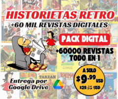 Mega Pack +70 Mil Historietas Retro Comics en internet