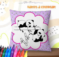 Plantillas Cojines Infantiles P/ Pintar V1 - tienda online