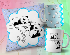 Plantillas Cojines + Tazas Infantiles P/ Pintar V3 - comprar online