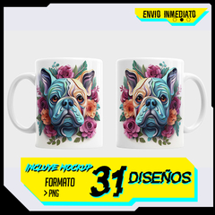 Plantillas Tazas 3D Perros de Raza