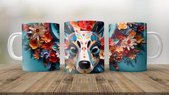 Imagen de 44 Plantillas Tazas 3D Animales Naturaleza V4