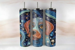 Pack Diseños Tumbler Perritos - PlantillasyVectores