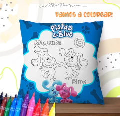 Imagen de Plantillas Cojines Infantiles P/ Pintar V1