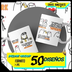 Mega Pack 50 Plantillas Sublimación Tazas Flork Canciones