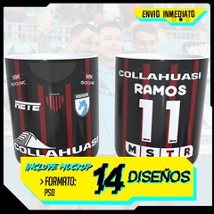 Plantillas Sublimación Tazas Fútbol Chileno 2023 / Primera B