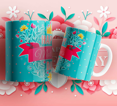 Plantillas Sublimación Tazas - Día De La Madre Vol.29 - tienda online