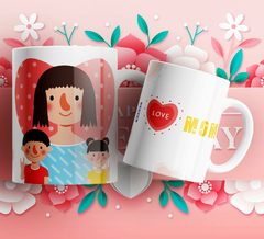 Plantillas Sublimación Tazas - Día De La Madre Vol.29