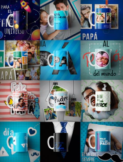Plantillas Para Tazas Día Del Padre Vol.17 en internet