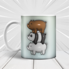 Plantillas Tazas 3D Infladas Amor - PlantillasyVectores