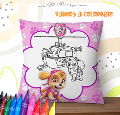 Imagen de Plantillas Cojines Infantiles P/ Pintar V1