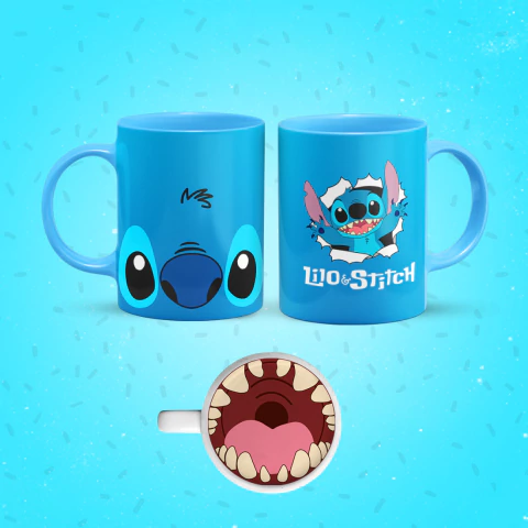 Plantillas Para Tazas Bocas Animadas - comprar online