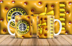 Imagen de Plantillas Sublimación Tazas 3D Infladas V2