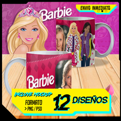 Plantillas Tazas Infantiles Barbie Tazas V2