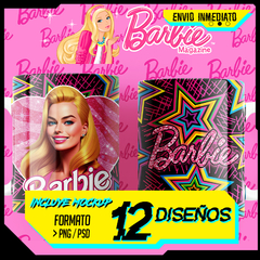 Plantillas Tazas Infantiles Barbie la Película